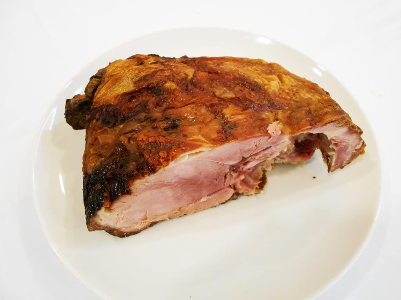 medio lacón asado de cerdo