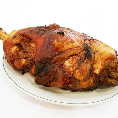 lacón asado de jamón de cerdo